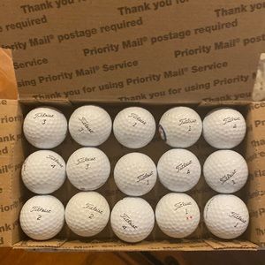 15 Titleist Tour Soft Golf Balls